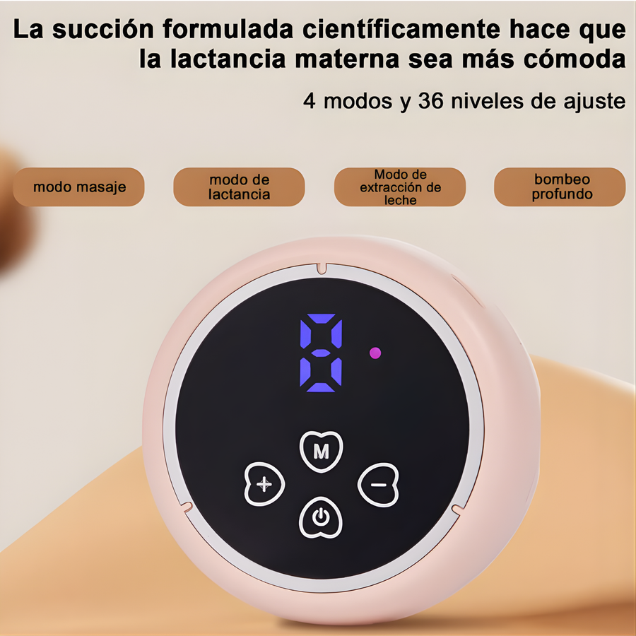 Extractor de leche eléctrico — detalle