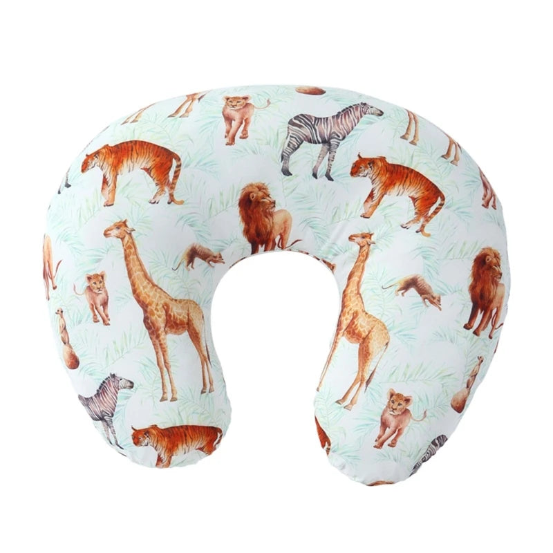 Baby Nursing Pillow Cover Newborn Maternity Pillow Cover Print U-Shape Nursing Pillow Breathable Slipcover Dropshipping