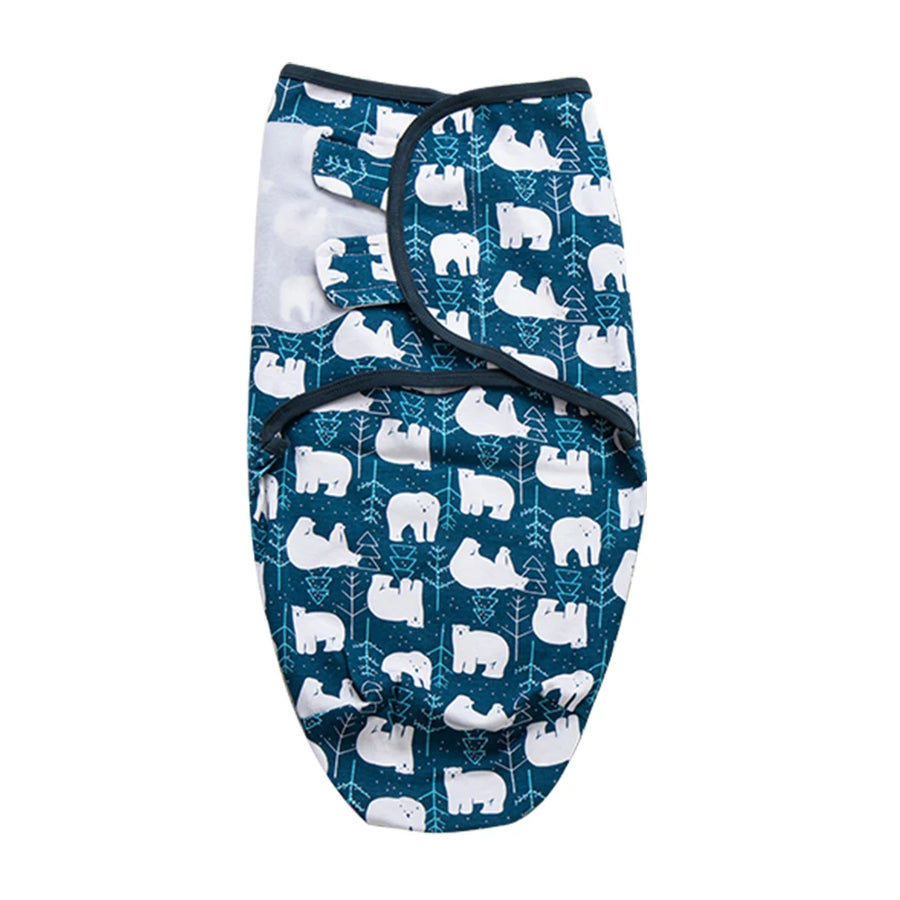 1Pc Baby Swaddle Wrap Soft Cocoon Baby Blankets Newborn Swaddle Wrap Warm Cotton Baby Bedding Blanket