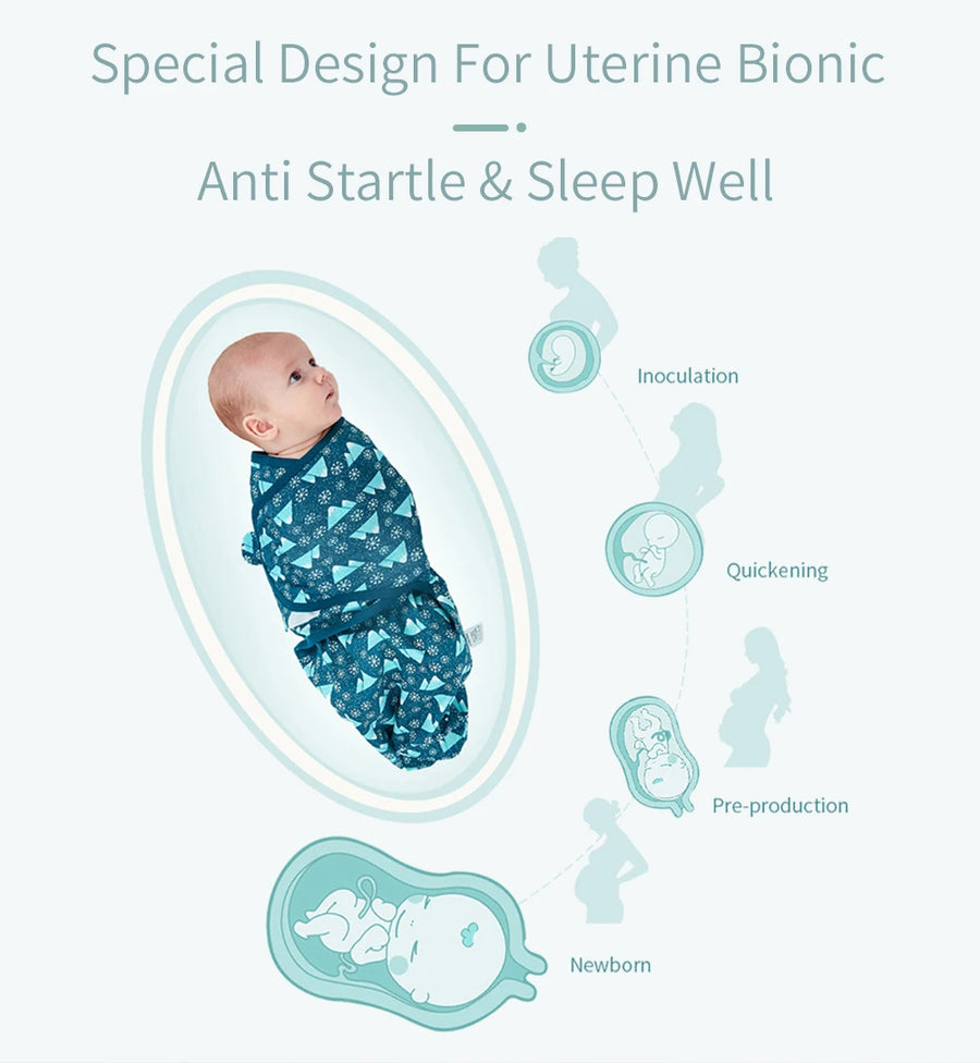1Pc Baby Swaddle Wrap Soft Cocoon Baby Blankets Newborn Swaddle Wrap Warm Cotton Baby Bedding Blanket