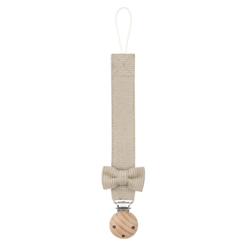Soft & Durable Pacifier Leash with Bow Designs Stylish Pacifier Strap Durable Pacifier Clip Keep Your Baby Pacifier Safe