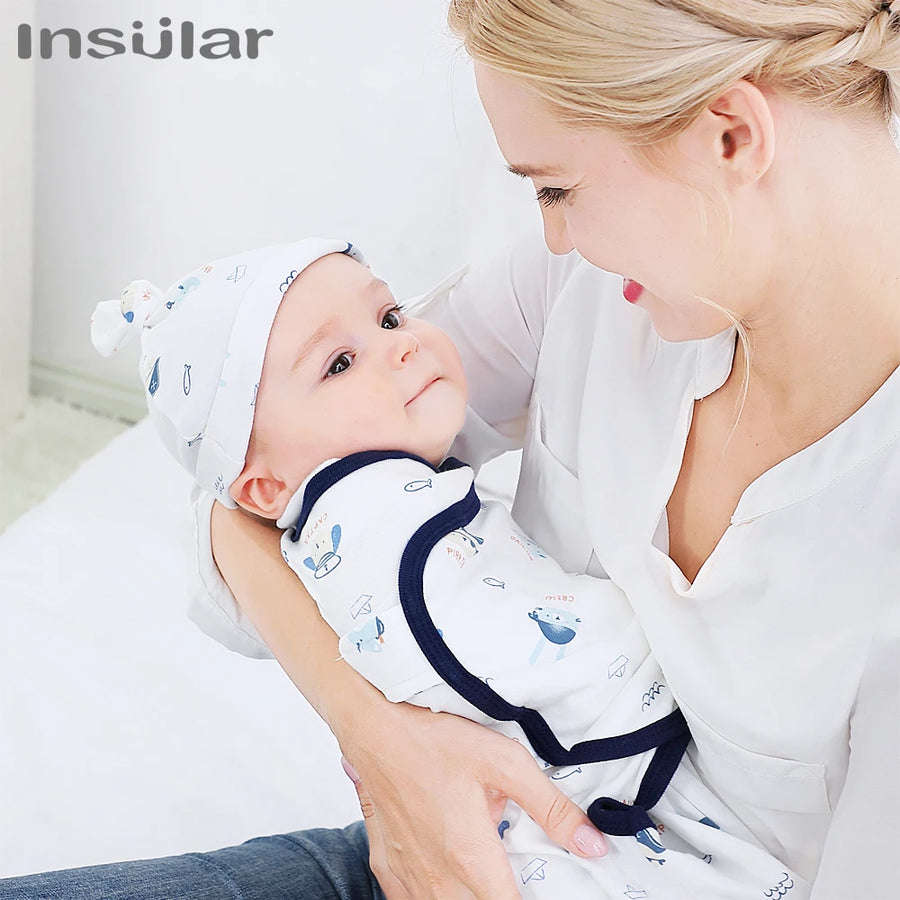 1Pc Baby Swaddle Wrap Soft Cocoon Baby Blankets Newborn Swaddle Wrap Warm Cotton Baby Bedding Blanket