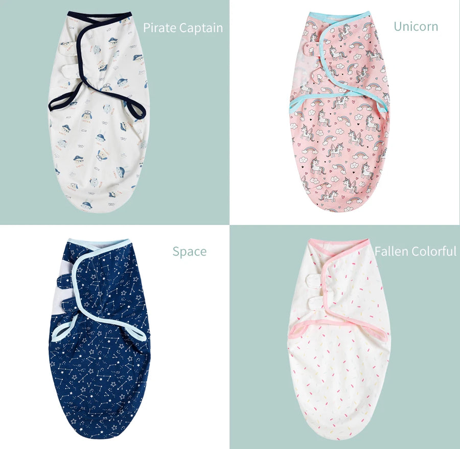 1Pc Baby Swaddle Wrap Soft Cocoon Baby Blankets Newborn Swaddle Wrap Warm Cotton Baby Bedding Blanket