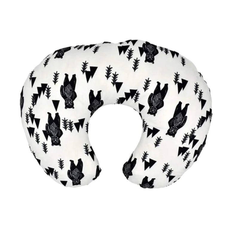 Baby Nursing Pillow Cover Newborn Maternity Pillow Cover Print U-Shape Nursing Pillow Breathable Slipcover Dropshipping