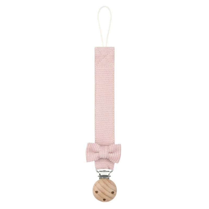 Soft & Durable Pacifier Leash with Bow Designs Stylish Pacifier Strap Durable Pacifier Clip Keep Your Baby Pacifier Safe