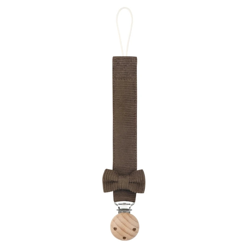 Soft & Durable Pacifier Leash with Bow Designs Stylish Pacifier Strap Durable Pacifier Clip Keep Your Baby Pacifier Safe