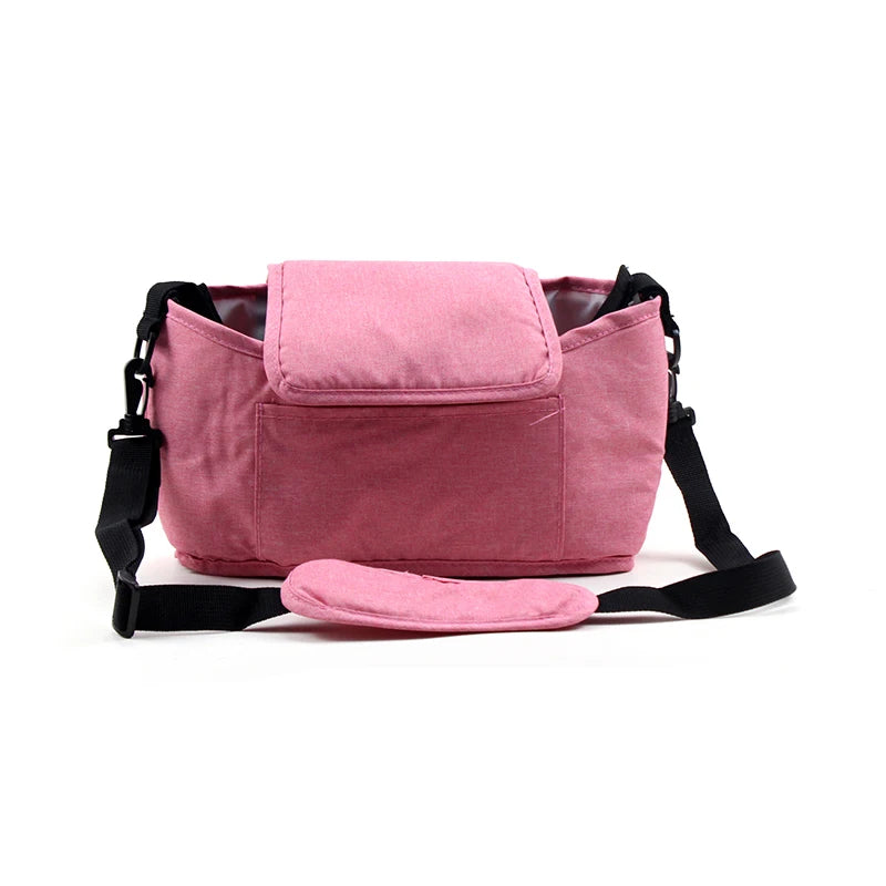 Organizador para carriola rosa