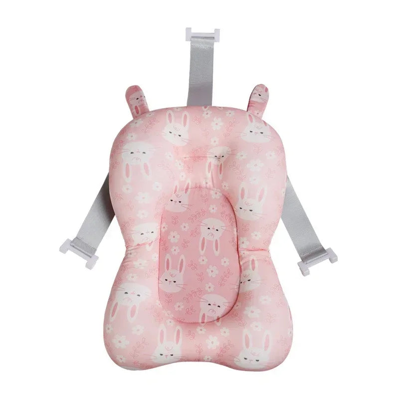 Cojín de baño conejo rosa