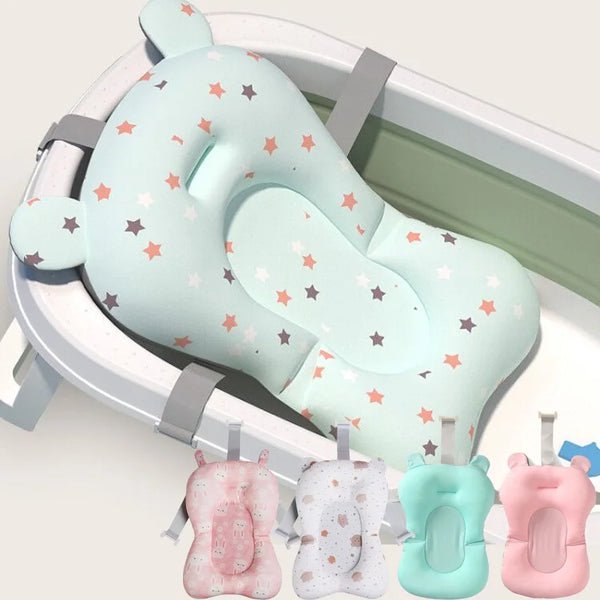 Cojín de apoyo para baño de bebé