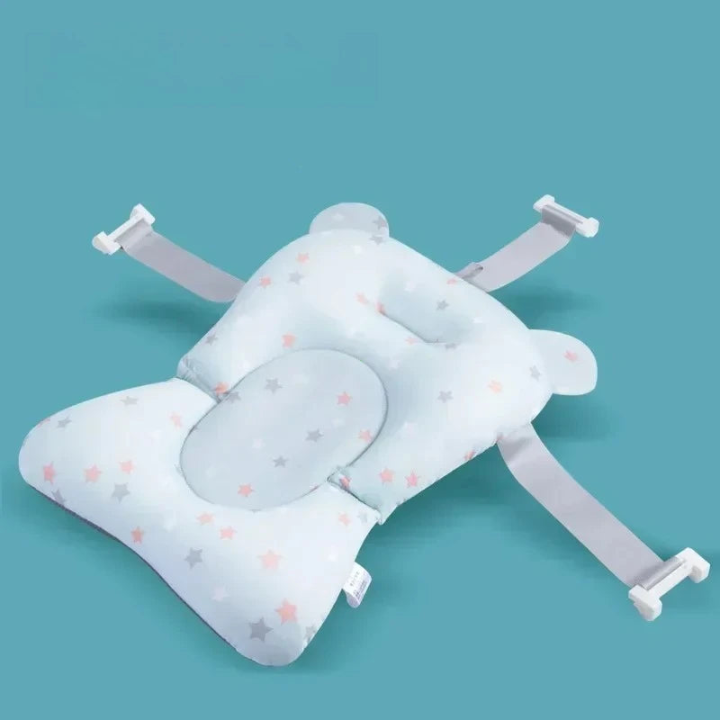 Cojín de baño estrella azul