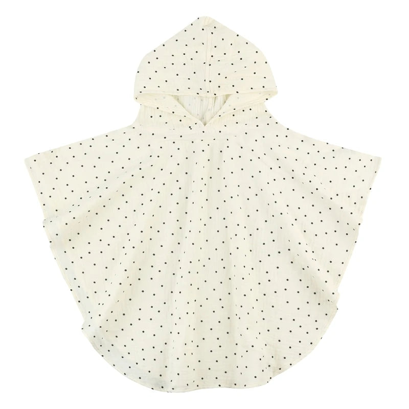 Soft Cotton Baby Hooded Towel Bath Towel for Boys Girls Bathrobe Sleepwear Children'S Clothing Floral/Solid Color Infant Ponchos