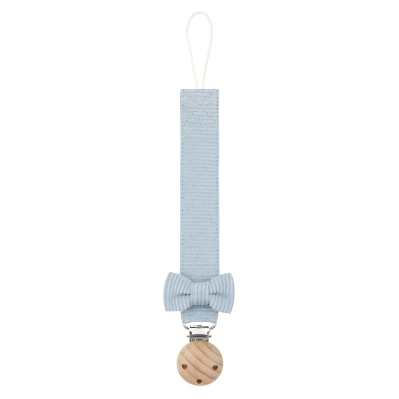 Soft & Durable Pacifier Leash with Bow Designs Stylish Pacifier Strap Durable Pacifier Clip Keep Your Baby Pacifier Safe